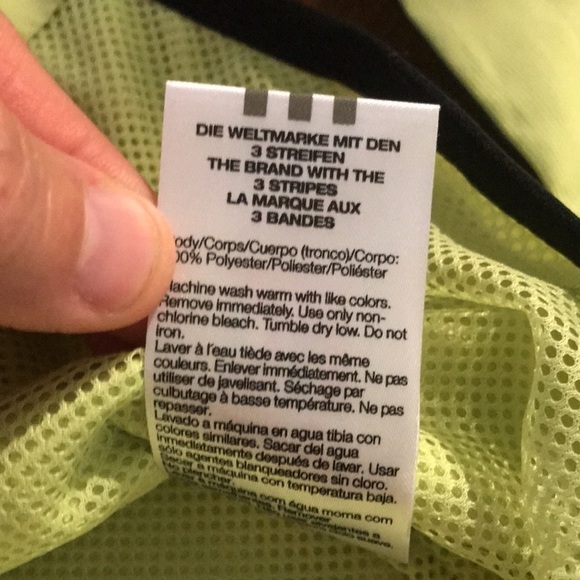 NWT Adidas Green/Black Wind Jacket/ Small - Picture 10 of 12